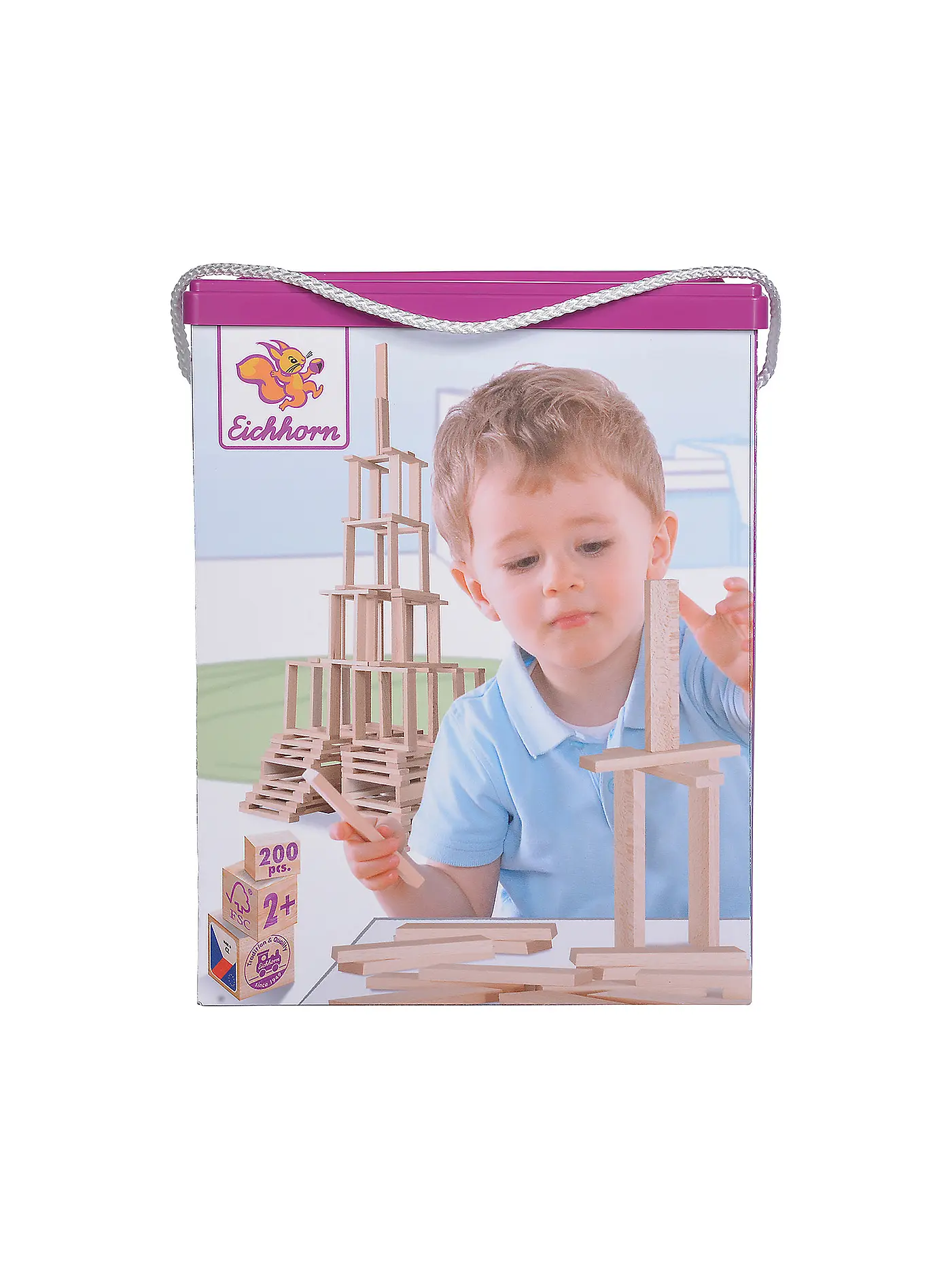 EICHHORN | Holzbaukasten 200 tlg | 